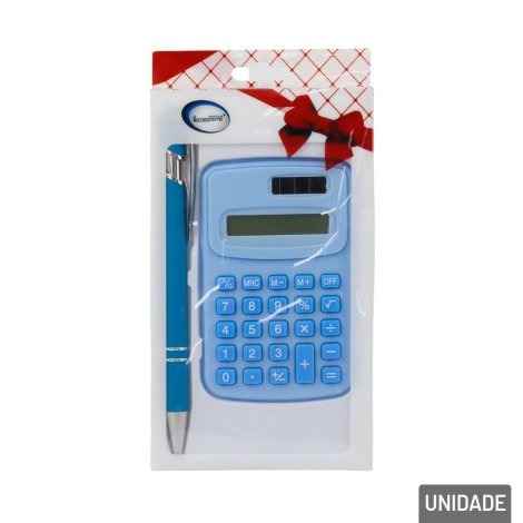 CALCULADORA C/CANETA INTERPONTE